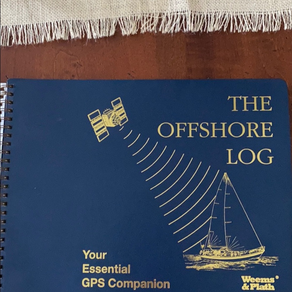 Weems and Plath boating offshore log